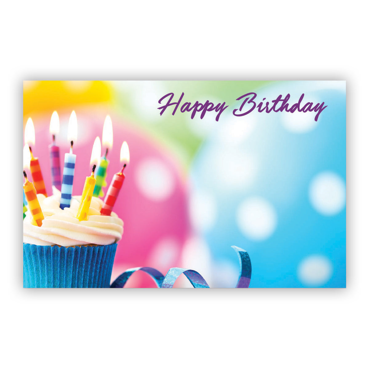 Memo Card | Happy Birthday | Pack of 50