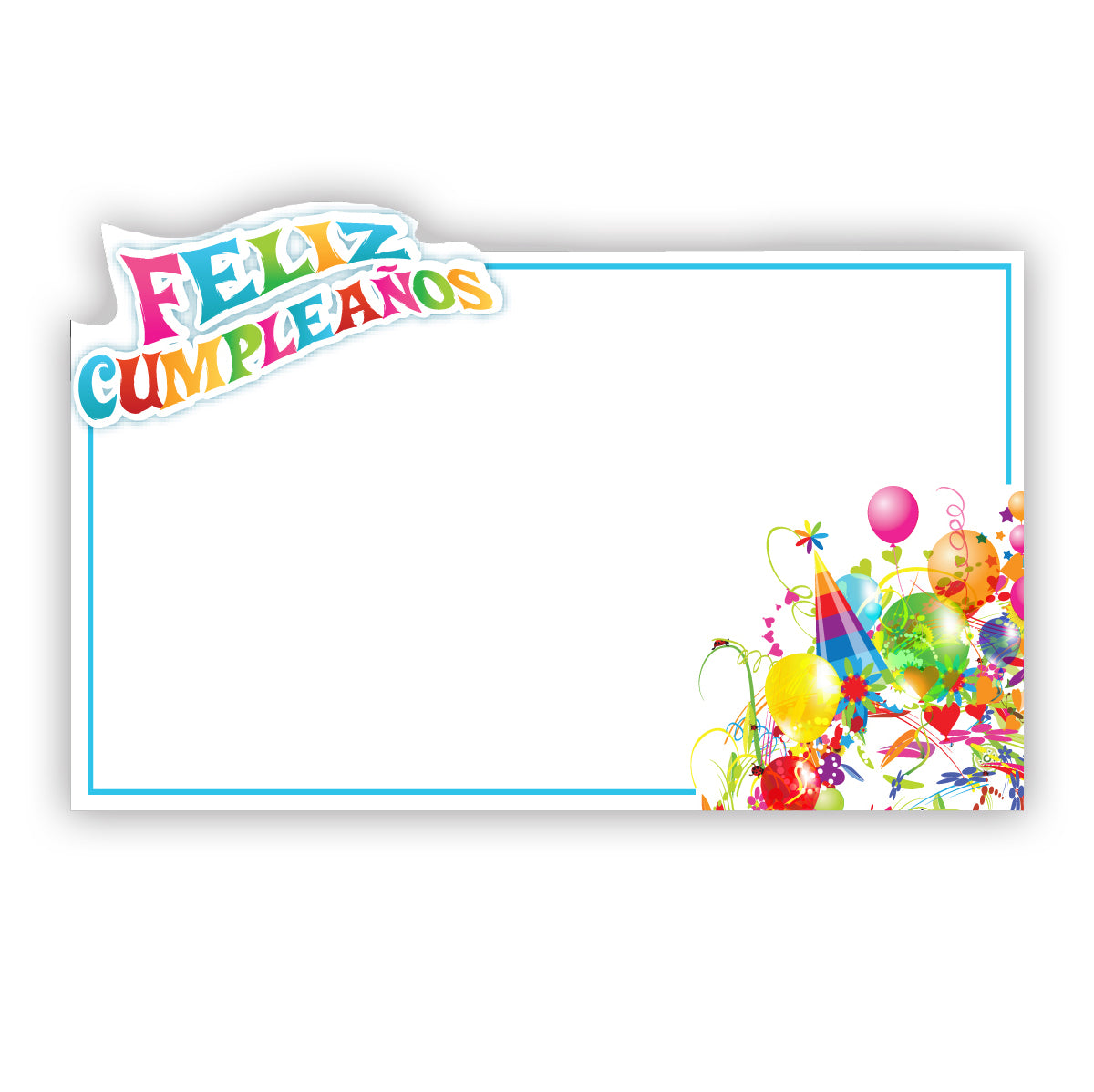 Memo Card | Happy Birthday | Pack of 50