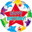 Mylar Happy Birthday Balloons | 18 Inch