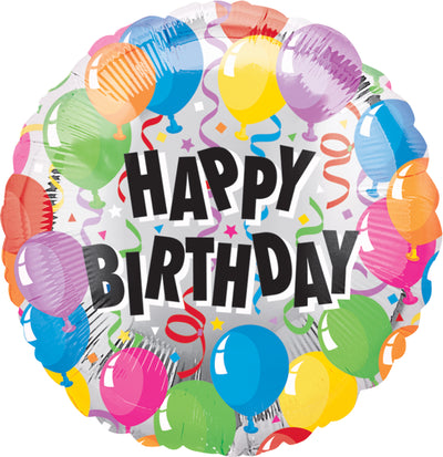 Mylar Happy Birthday Balloons | 18 Inch