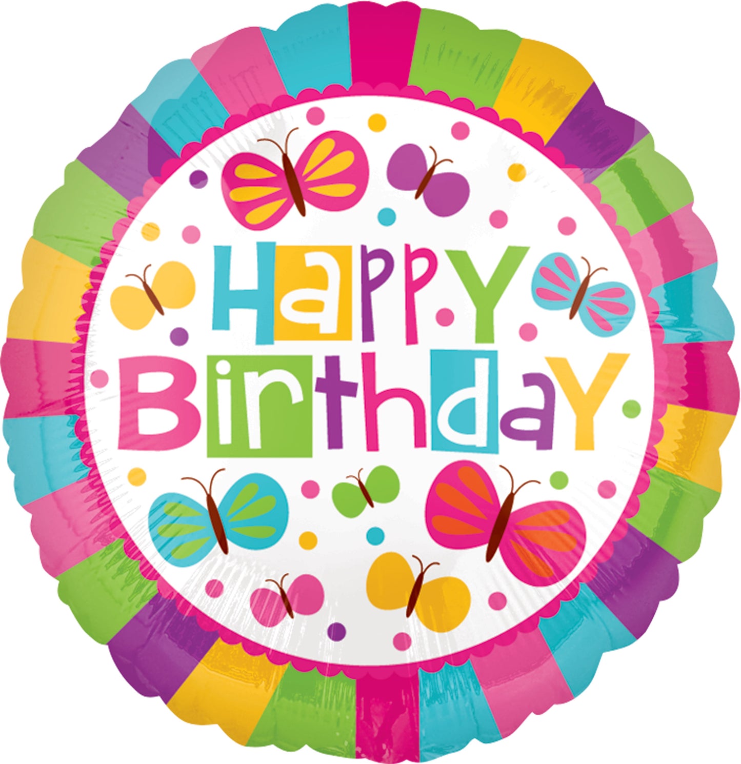 Mylar Happy Birthday Balloons | 18 Inch