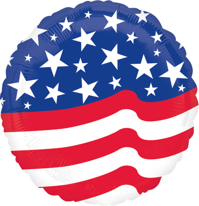 Mylar Fourth of July Balloons | 18 Inch