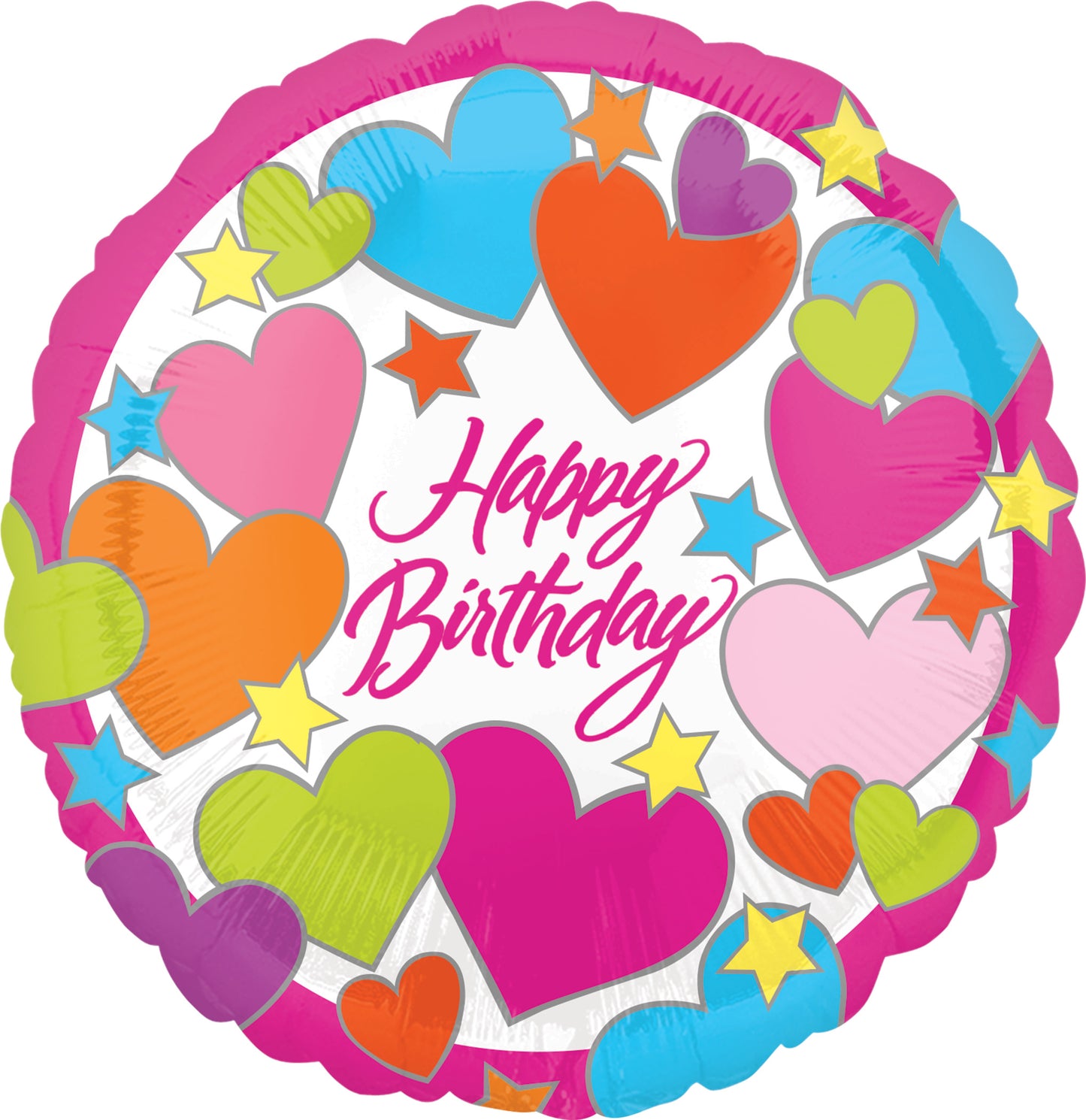 Mylar Happy Birthday Balloons | 18 Inch