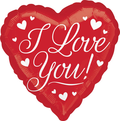 Mylar I Love You Balloons | 18 Inch