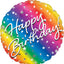 Mylar Happy Birthday Balloons | 18 Inch