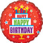 Mylar Happy Birthday Balloons | 18 Inch