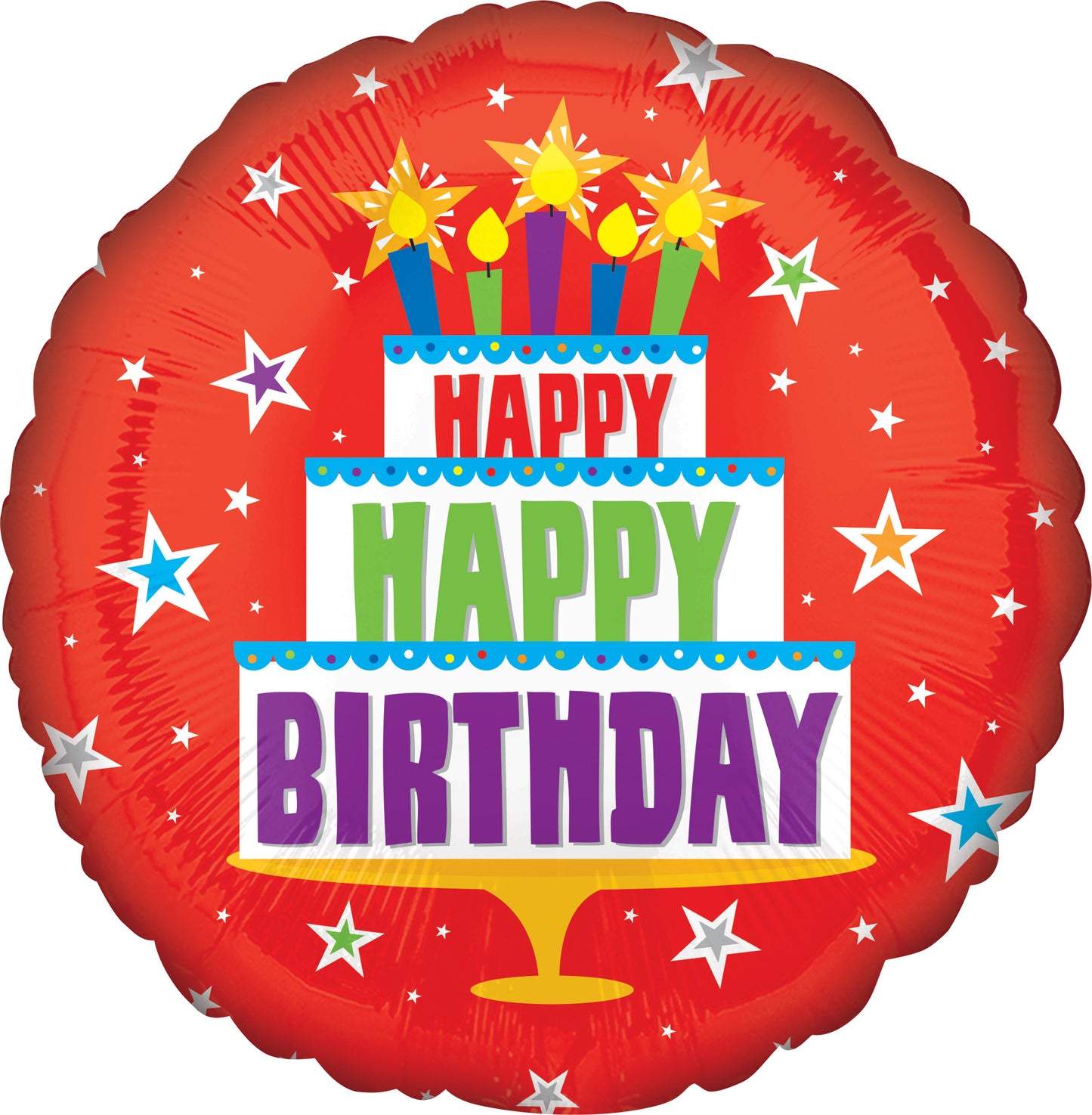 Mylar Happy Birthday Balloons | 18 Inch