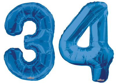 Mylar Number Balloons | 34 Inch